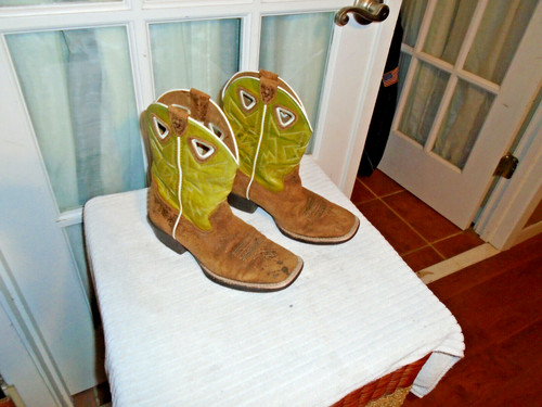 Ariat youth charger green - youth,