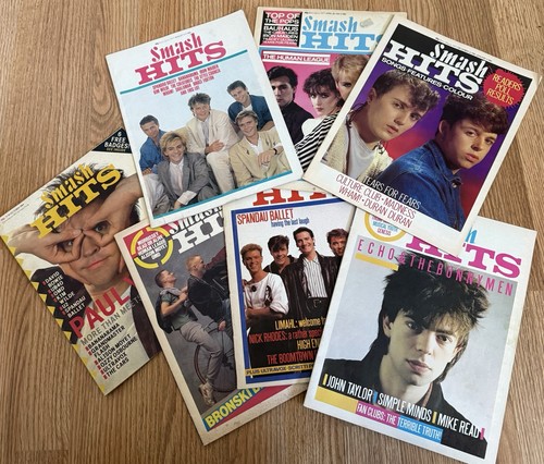 Smash hits magazine - smash,