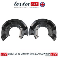 34116772549 34116772550 Front Brake Disc Splash Guards Mini R55 R56 R57 NEW