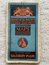 Bartholomew’s Map Salisbury