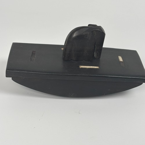 Antique ebonised ink blotter - ink,