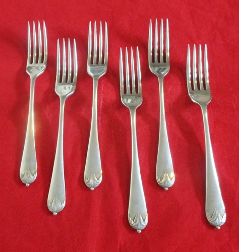 Antique epns silver - 6, plated