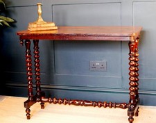 Victorian walnut console - victorian,