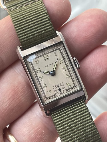 Lanco vintage watch 1930s - lanco, art