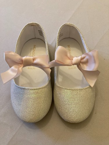 Monsoon baby girl shoes - baby, ivory