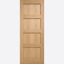 Internal Oak Shaker 4 Panel Solid Door (marlow)