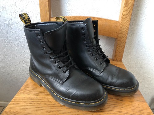 Martens leather lace up - leather,