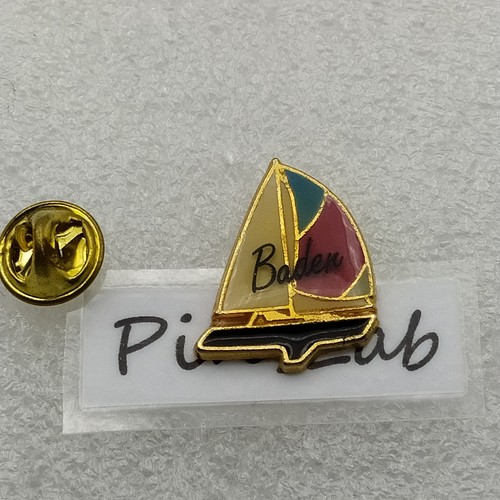Pin's-BATEAU-BADEN-Sailboat-Na