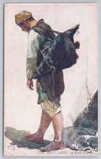 Tuck's Oilette Postcard A Water Carrier The Holy Land Series 8980 Unused