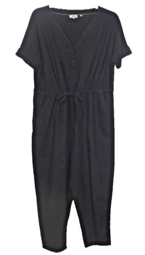 Fat face linen - linen, black