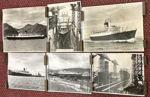 Vintage rms ivernia launch - rms,