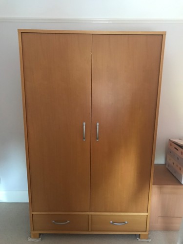 Habitat wardrobe with drawers