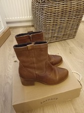 Ladies Fat Face Tan Leather