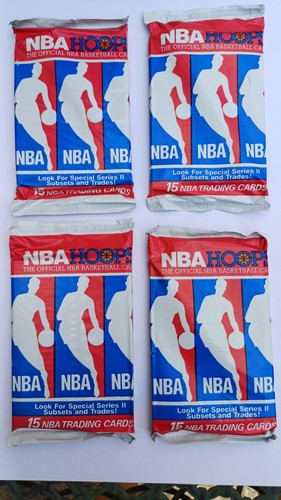 Nba hoops 91 sealed - 4x,