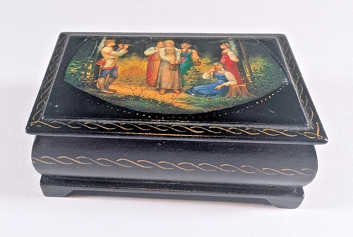 Vintage fedoskino russian - vintage,