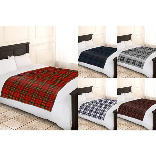 Single tartan check - check, fleece