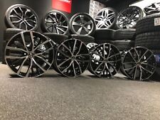 Ex Display 17" VW Polo GTI Style Alloy Wheels Black/Pol Polo Beetle + more