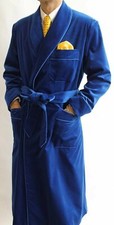 Velvet Quilted Robe for Men