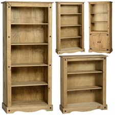 MEXICAN PINE CORONA BOOKCASE