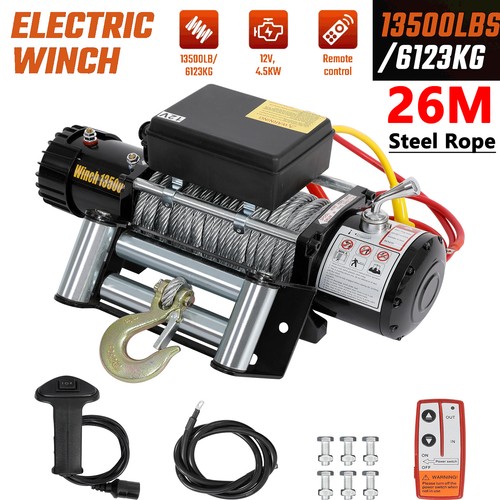 Electric winch 12v - electric,
