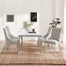 Skye Rectangular White Marble