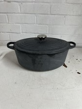 Le Creuset 29 Lidded Black