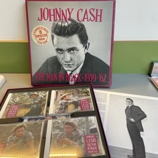 Johnny Cash - Man in Black (1959-1962, 1991) 5 CD Box Set - CDs Visually Checked