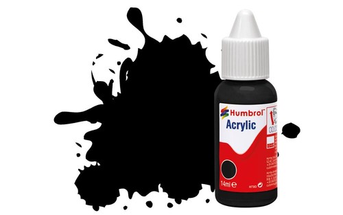Humbrol black matt - humbrol,