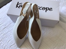 Gorgeous White Kitten Heel