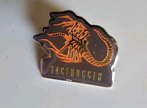 Alien facehugger badge pin - badge,