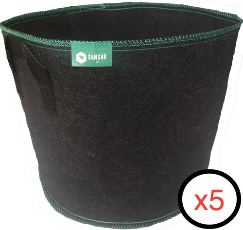 Fabric plant pots grow bags - fabric,