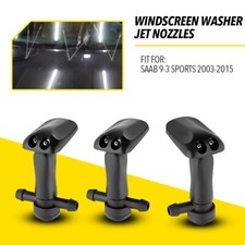 Set of 3 Black Washer Jet