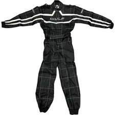 Wulfsport Cub Race Suit Black