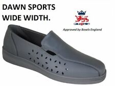 Crown Green Ladies Slip On Lawn Bowling Shoes. FREE P&P.