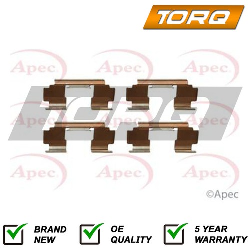 Brake pads fitting kit front - pads,