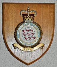 Royal Air Force Aerobatic Team mess wall plaque shield RAF