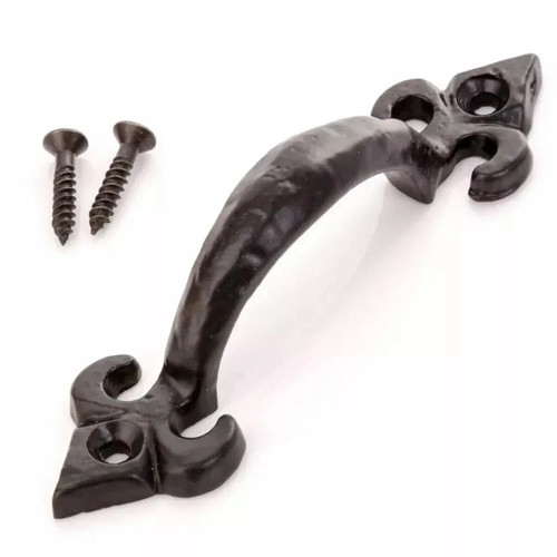 Cast iron black antique - antique, 5"
