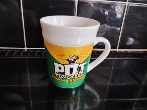 Pot noodle chicken mushroom - noodle, &