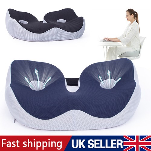 Black orthopaedic seat cushion - orthopaedic,
