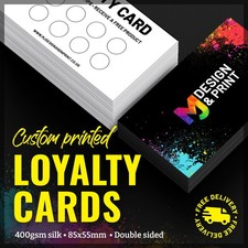 Custom Printed Loyalty Cards |