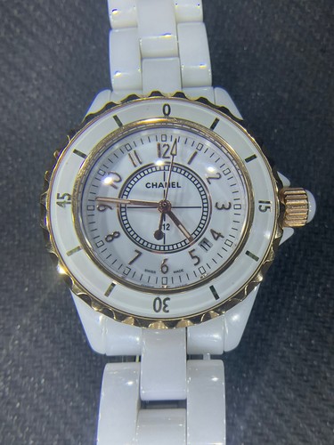 Chanel j12 quartz white rose - chanel,