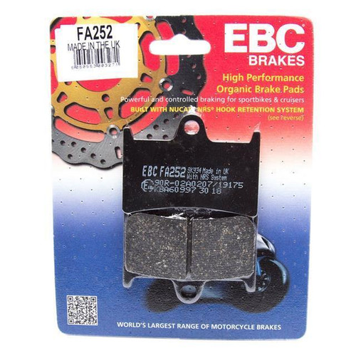 Fa252 ebc premium - premium, pads