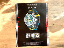 BRM B.R.M V12 V7 CATERHAM F1 TEAM FRAMEABLE WALL ART ORIGINAL PRESS WATCH ADVERT