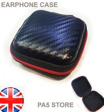Carbon Black & Red Hard Case