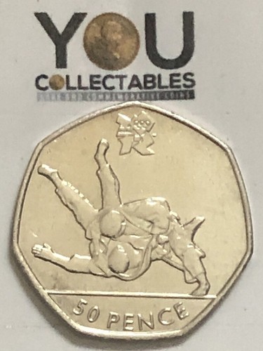 Olympic 50p judo - 50p,