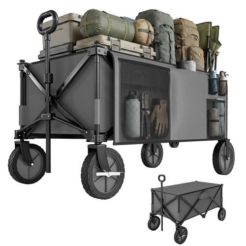 Outsunny folding wagon garden - outsunny,