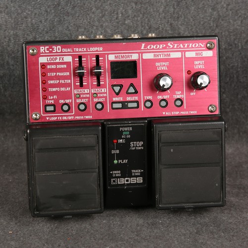 Boss rc30 looper stompbox - boss,