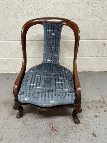 Victorian mahogany upholstered - victorian,