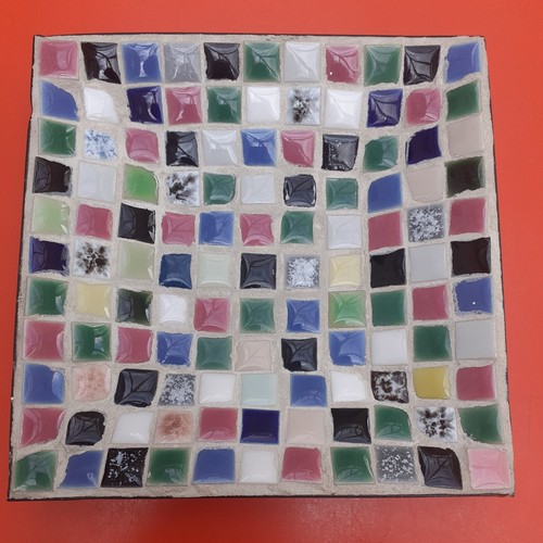 Vintage retro 1950 - 1950-70s, mosaic