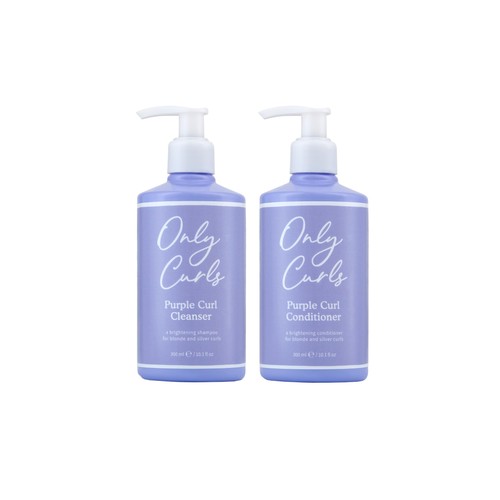 Purple curl cleansing bundle - curl,